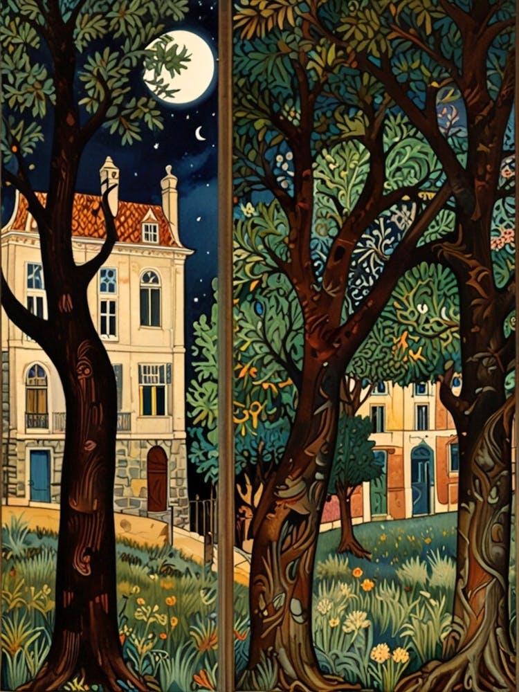 William Morris Night In The Woods 40