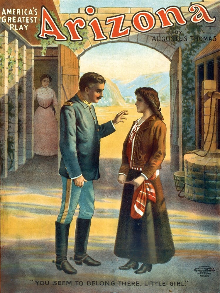 Arizona, Vintage Poster For A Play