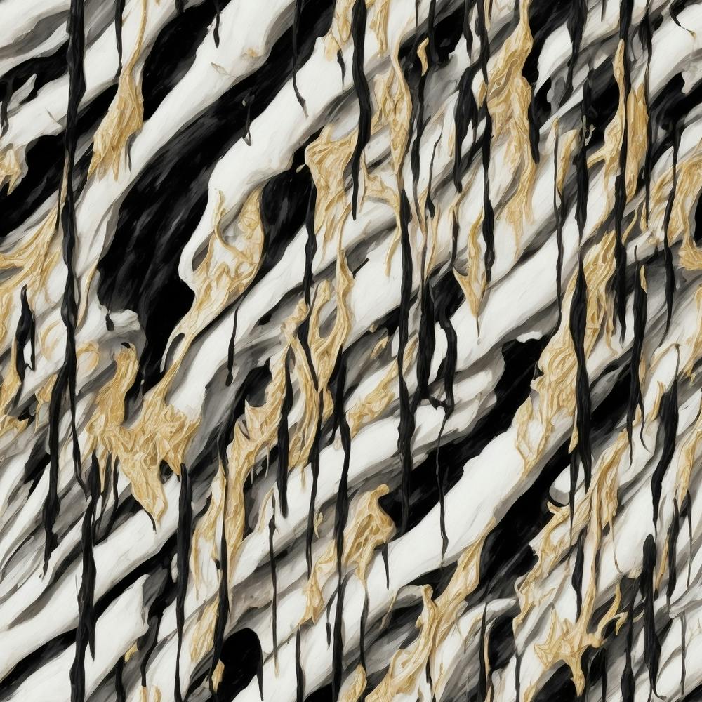 Black And Gold Marble