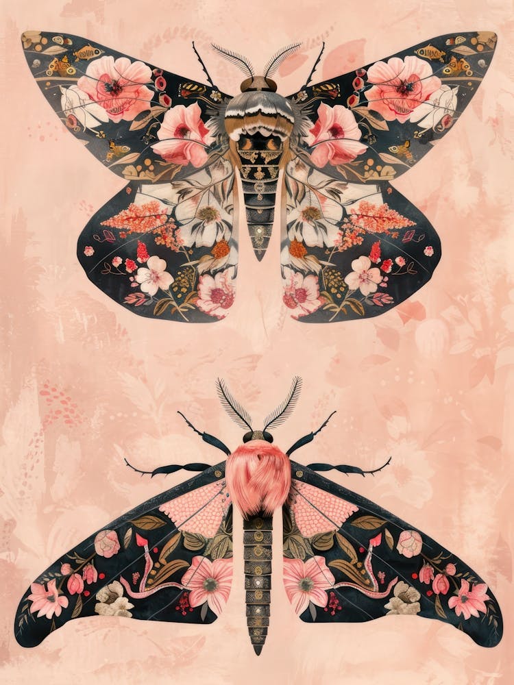 Butterfly Elegance William Morris Style 5