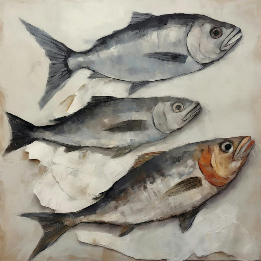 Sardinen Fische Malerei