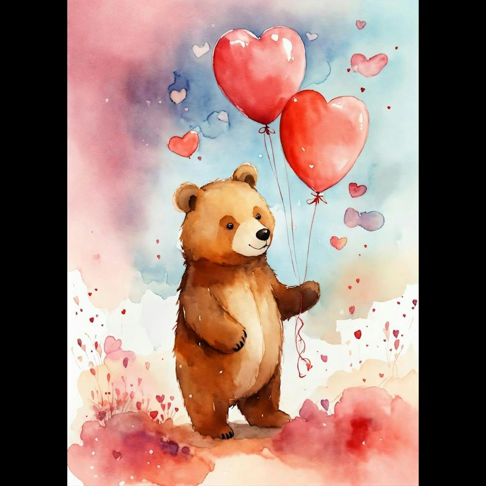 Valentine Bear