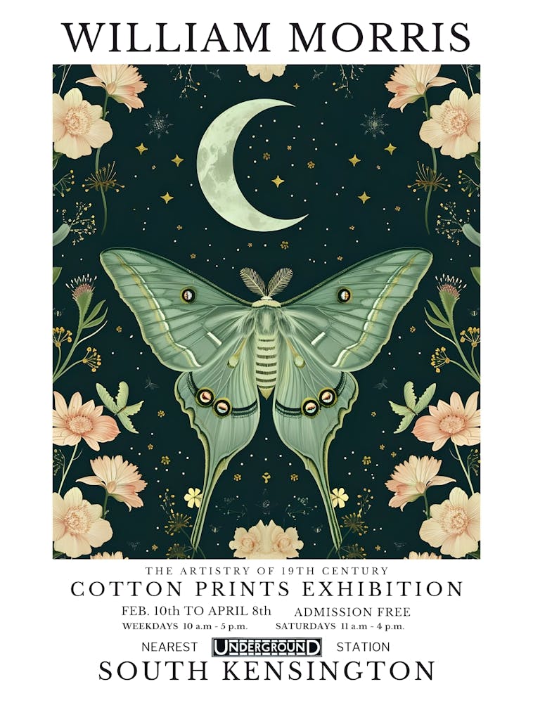 William Morris - Cotton Prints Exhibition 2