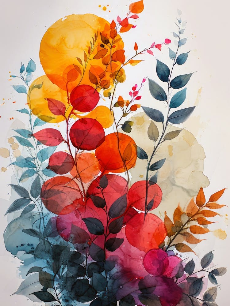 Abstract Watercolor Painting 3