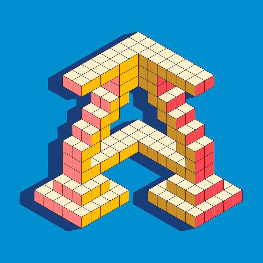 A geometric dropcap