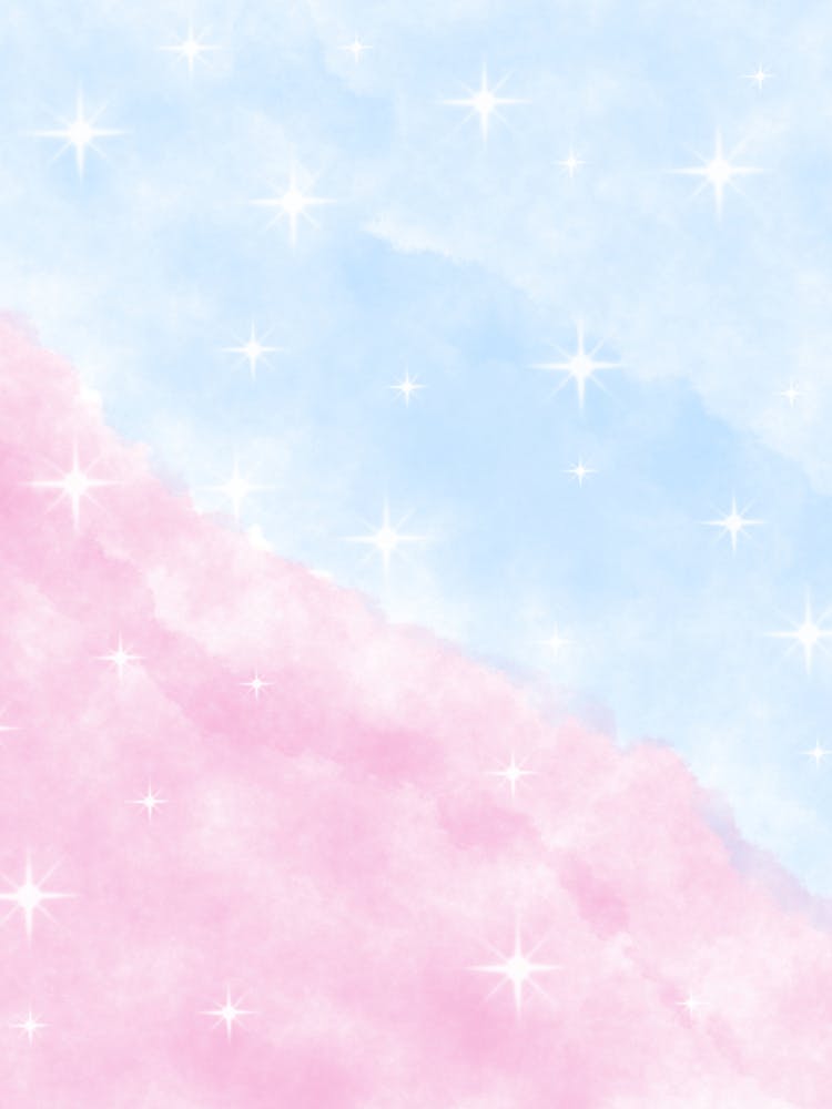 Watercolor Pink And Blue Background