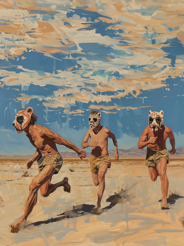 Men Running Desert 3 Fy V