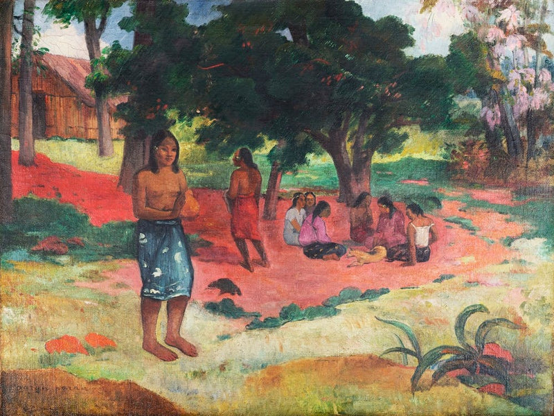 Whispered Words (1892), Paul Gauguin