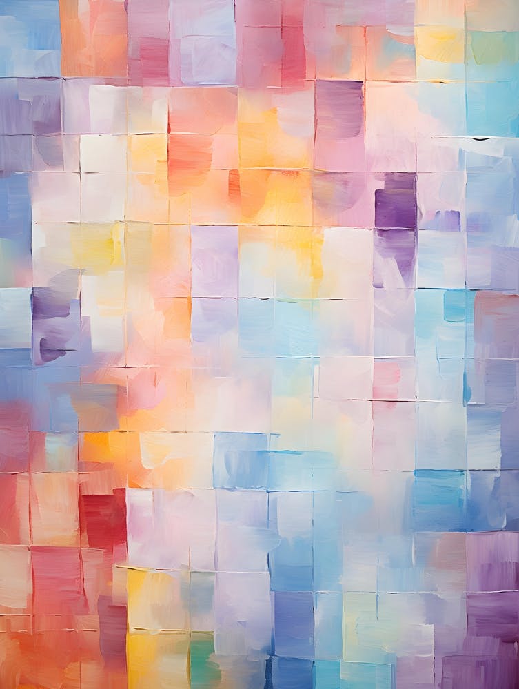 Oil Painting in Pastel Colors
