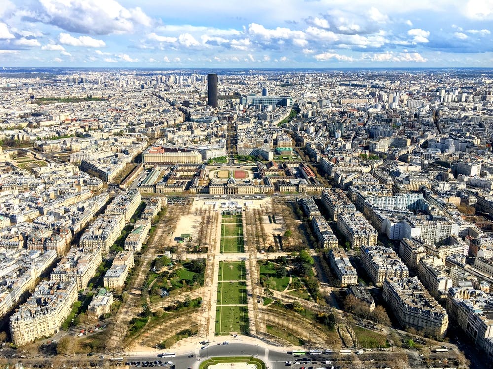 View From The Top of The Eiffel (Paris Series)