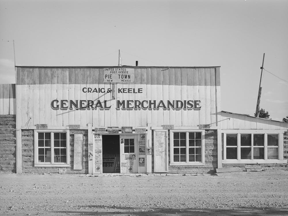 General Store, Pie Town, New Mexico, The Post Office Has Been Moved From This Store To Another Small Grocery Stor