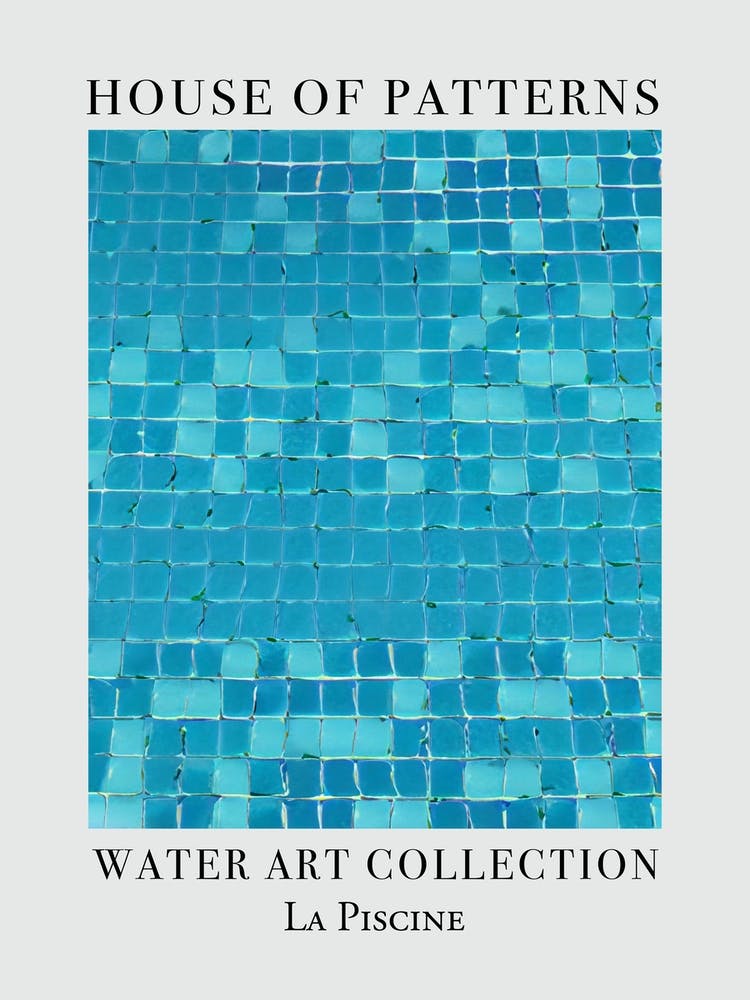 House Of Patterns La Piscine Water 13