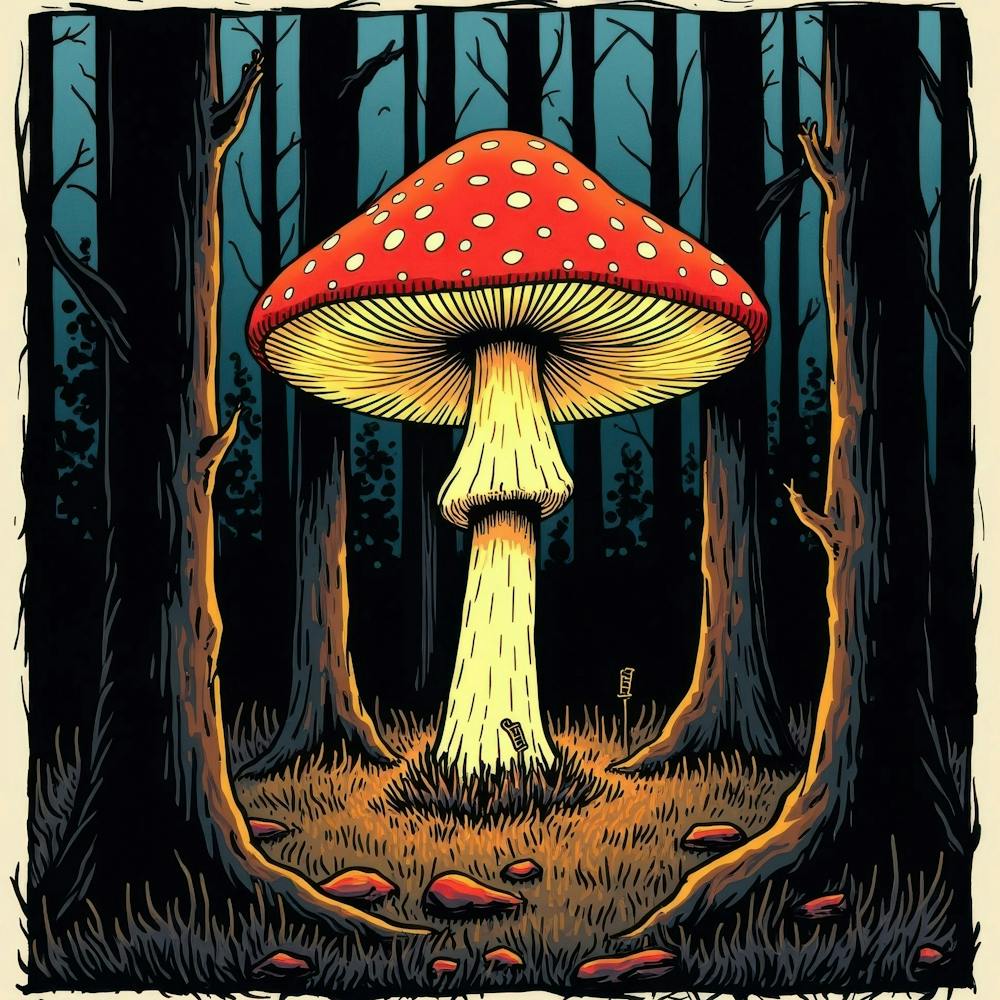Pilz Im Wald