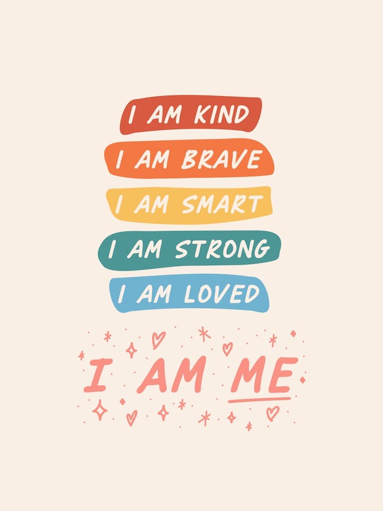 I Am Me - Rainbow Kids