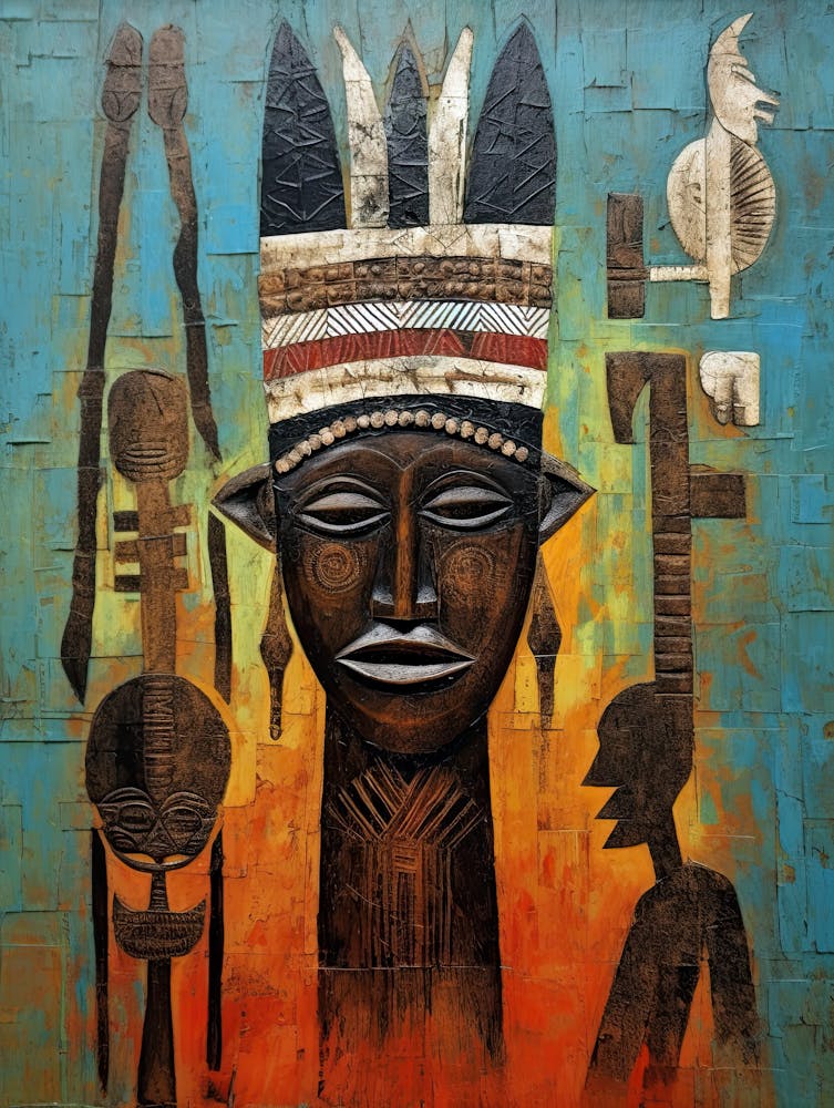 Bukusu Brilliance - African Masks Series