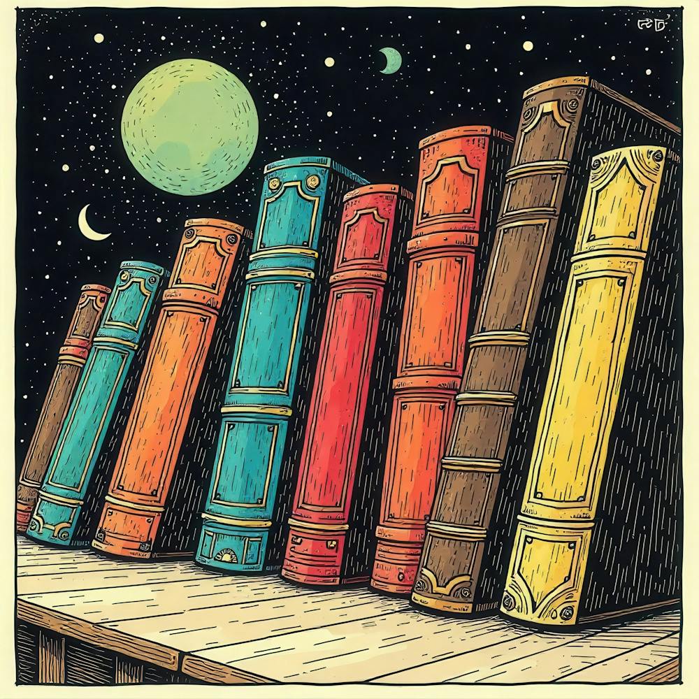 Bücherstapel