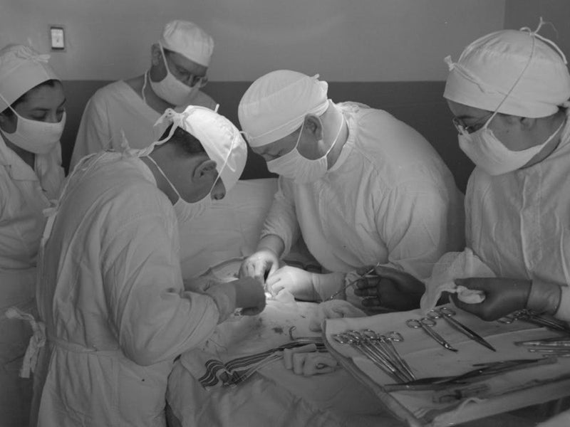 Operation At The Cairns General Hospital At The Fsa (Farm Security Administration) Farmworkers Communi