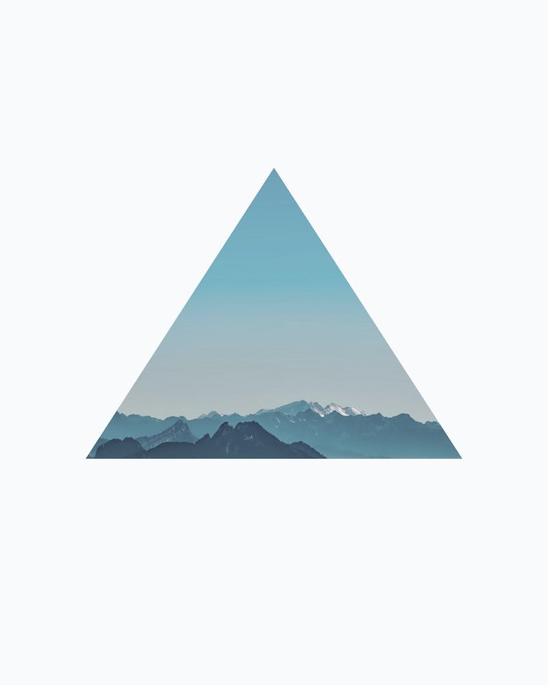 Triangle Mountain Cutout