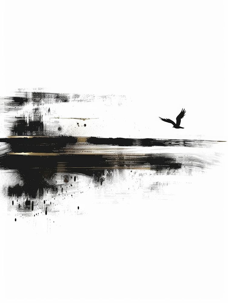Abstract Of A Bird