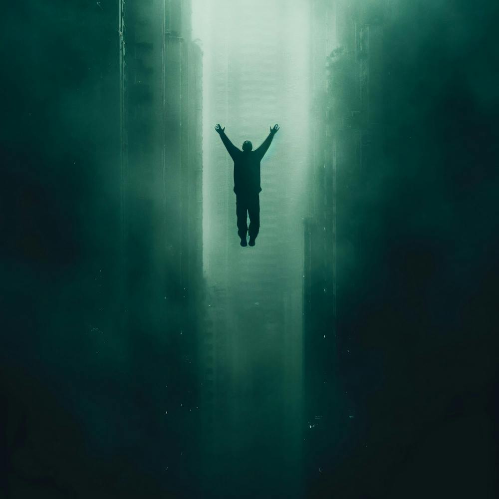 Man Jumping In The Air