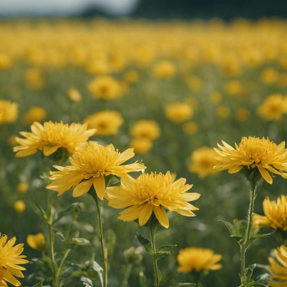 Field Of Yellow Flowers