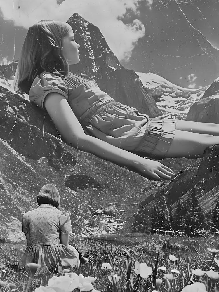 Girl In The Mountains
