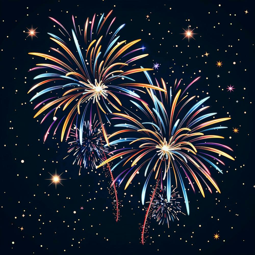 Fireworks In The Sky
