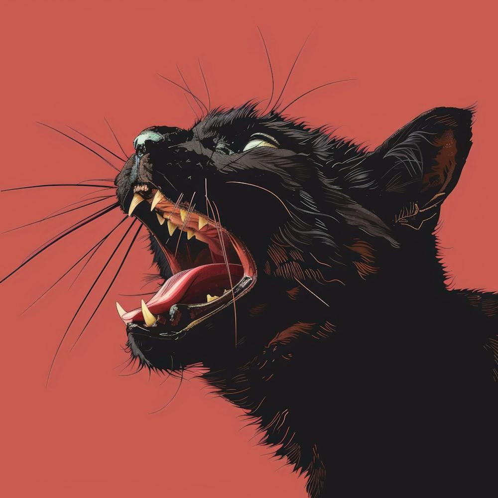 Black Cat Roaring 5