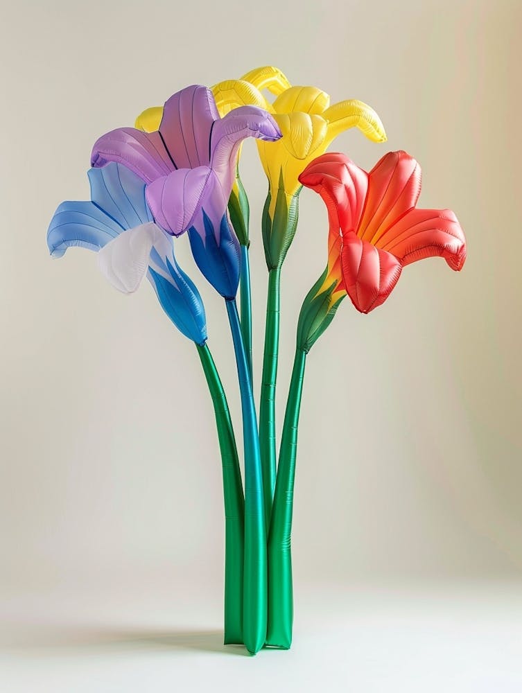 Dreamy Inflatable Flowers Iris 1