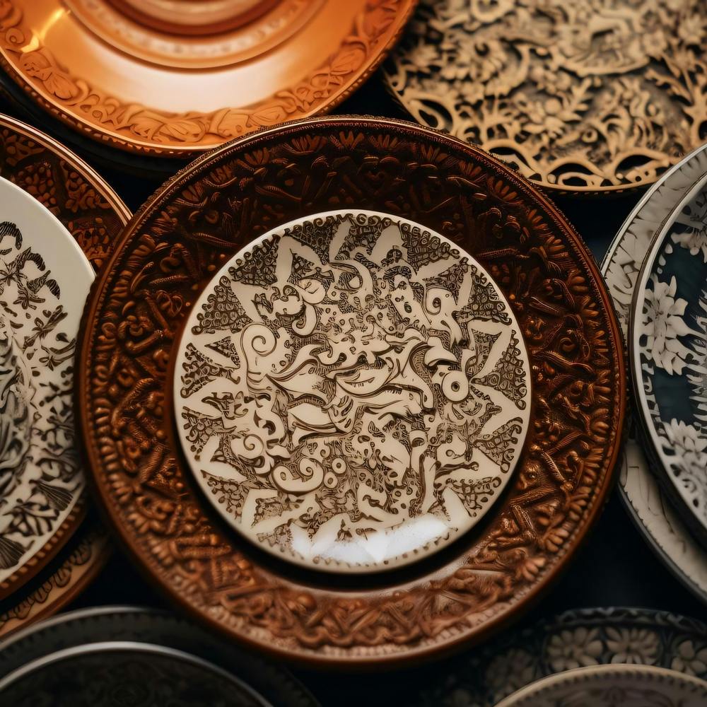 Collection Of Plates 9