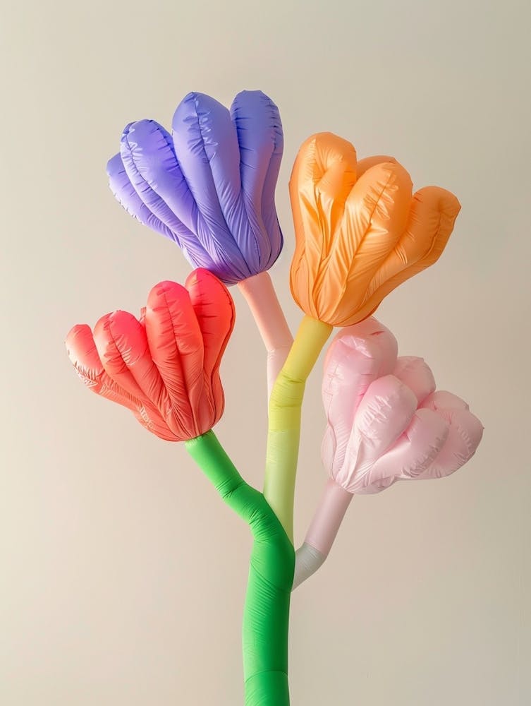 Dreamy Inflatable Flowers Globe Amaranth 1