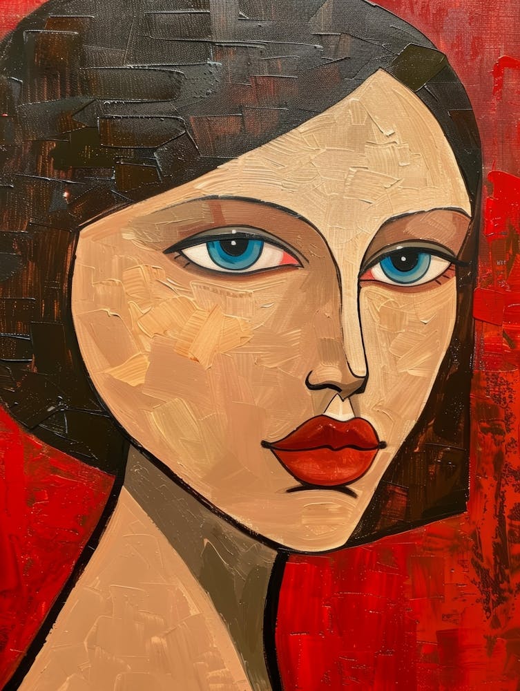 Woman With Blue Eyes 7