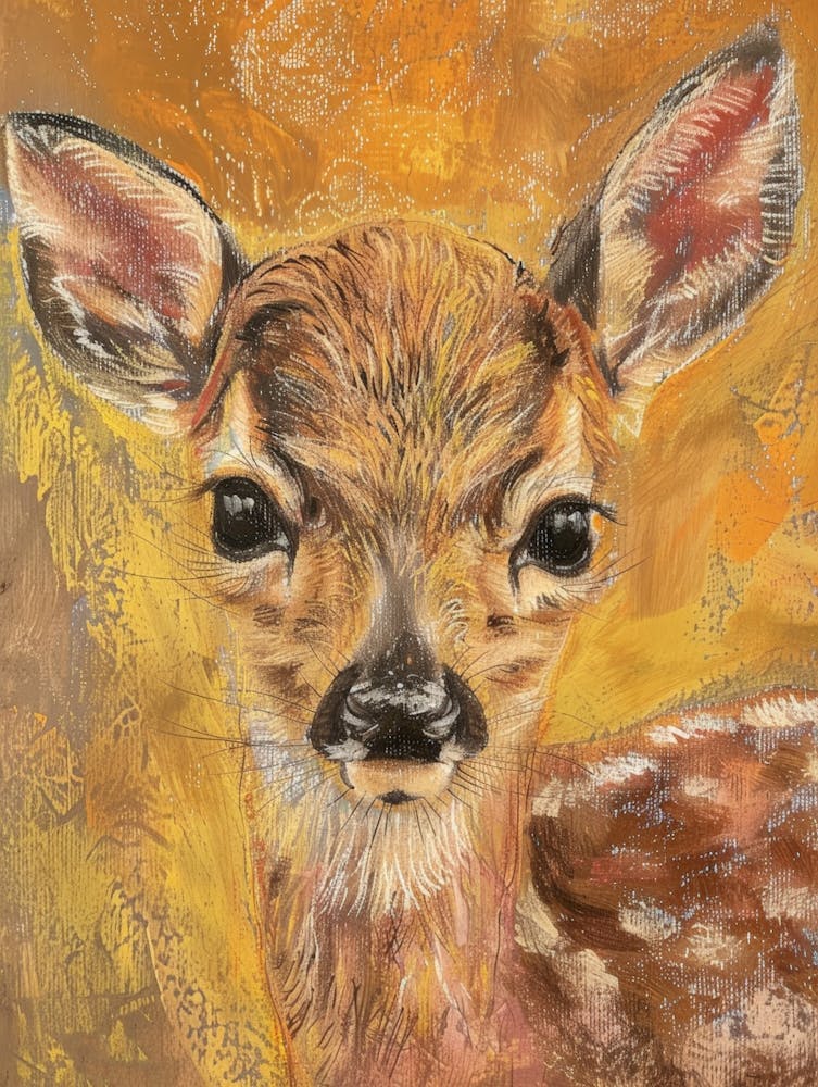 Fawn Painting 4
