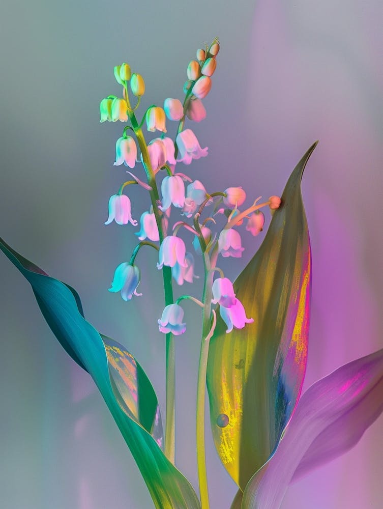 Iridescent Flower Lily Of The Valley 4
