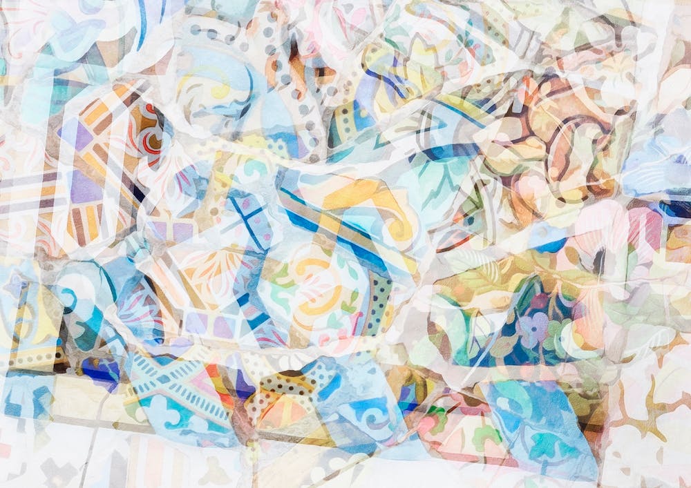 Mosaic of Barcelona XVII