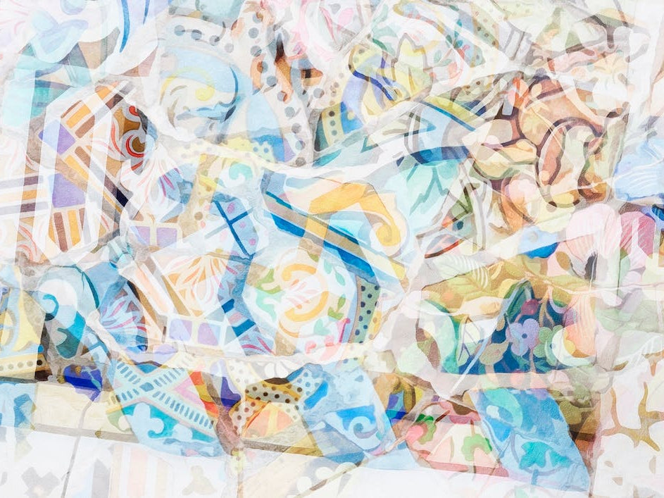 Mosaic of Barcelona XVII