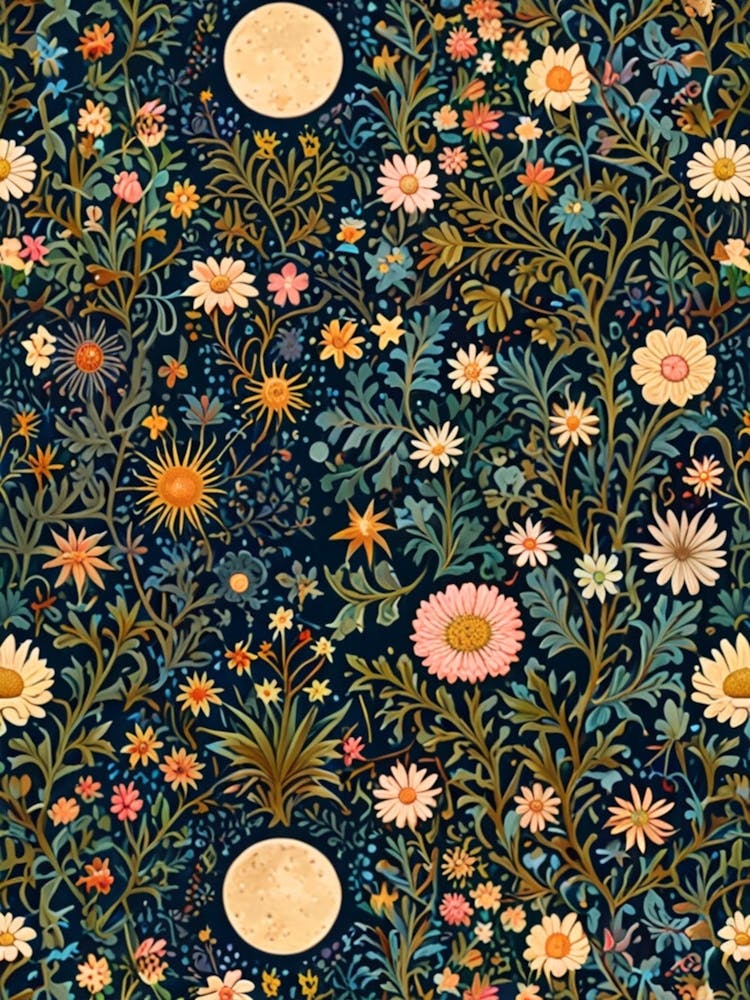 William Morris Floral Wallpaper 10