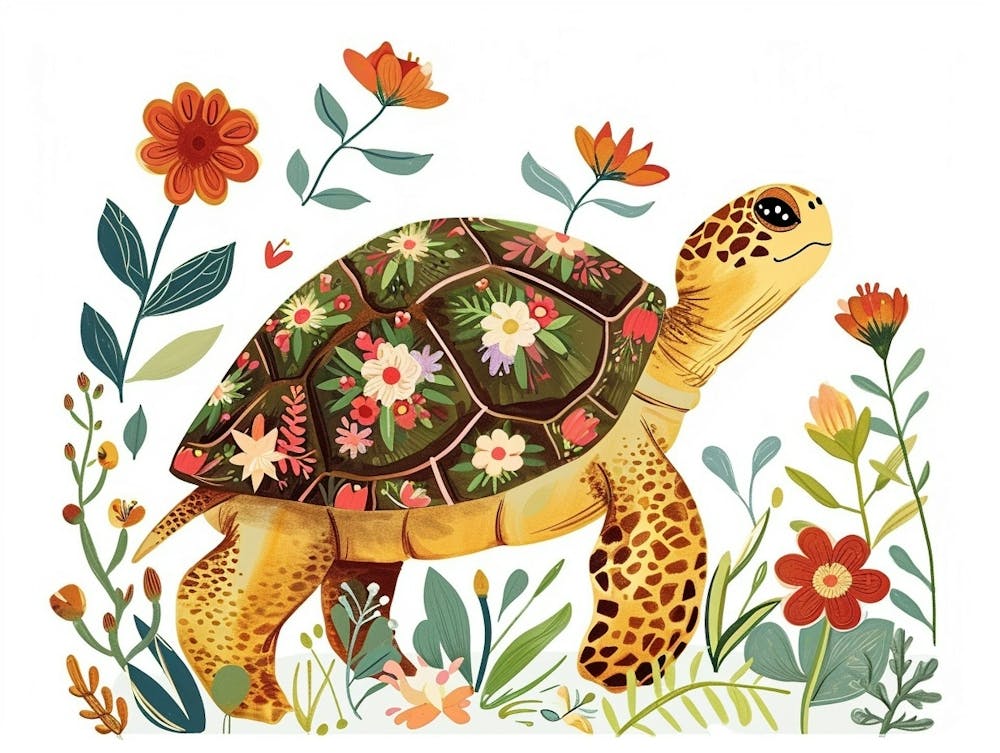 Little Floral Turtle 1