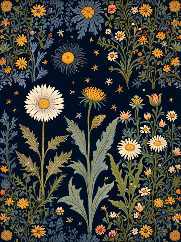 William Morris Dahlias