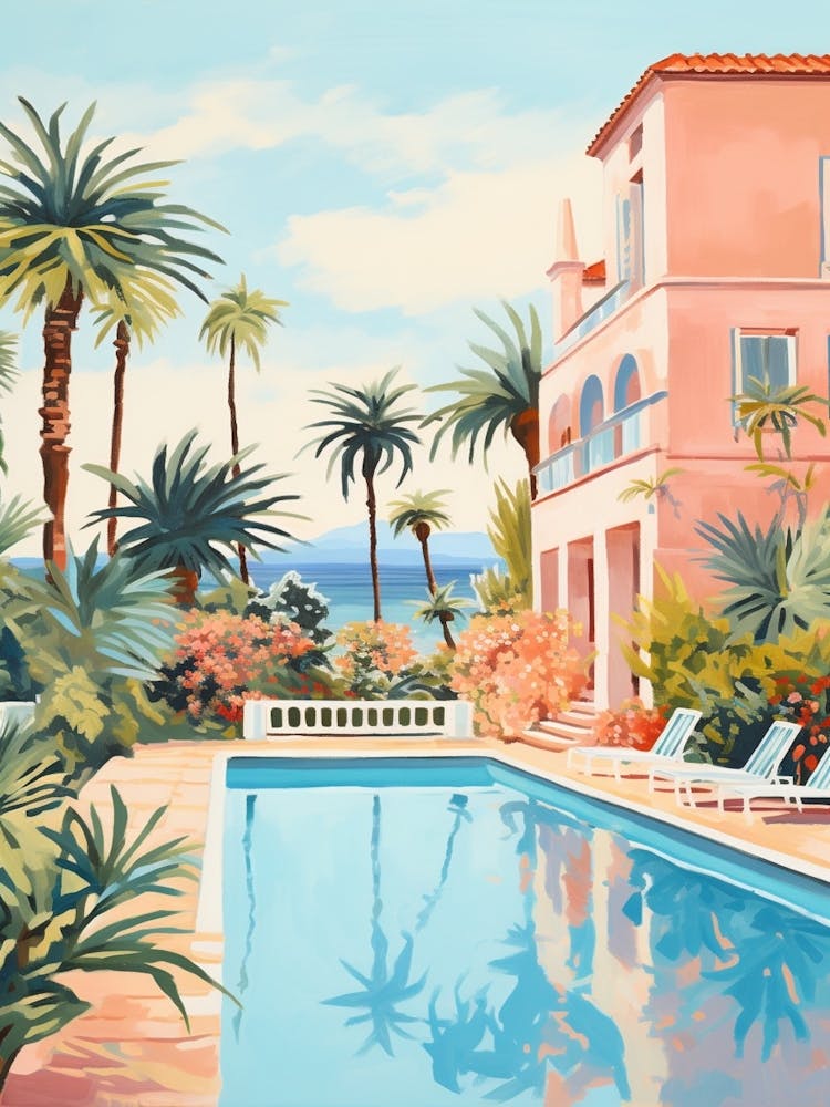 French Riviera Mansion With A Pool 2