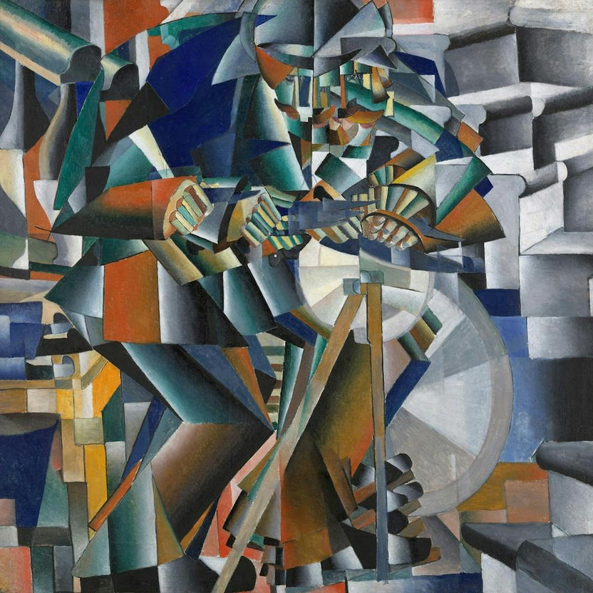 The Knife Grinder Or Principle Of Glittering, Kazimir Malevich Square