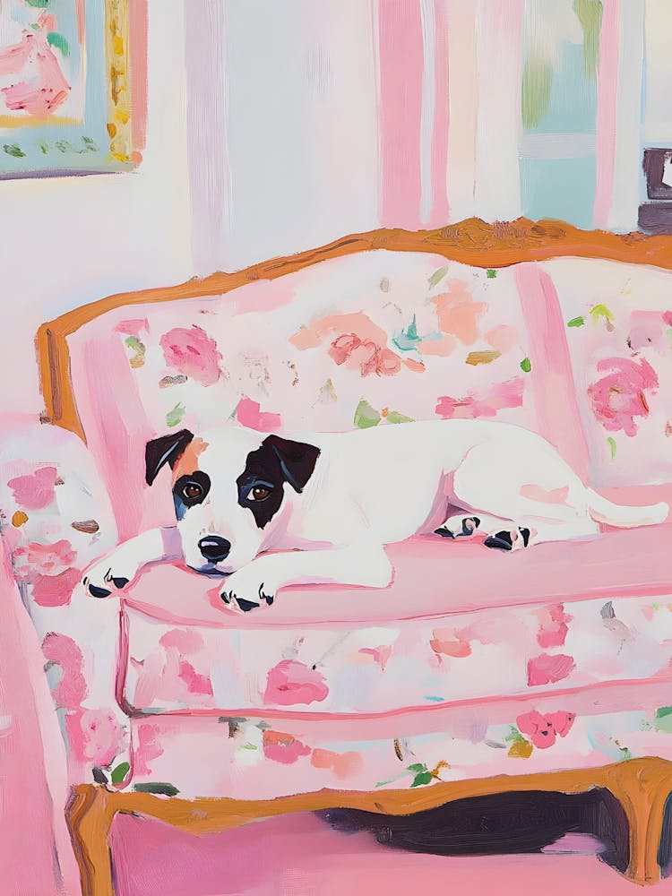 Dog On Couch