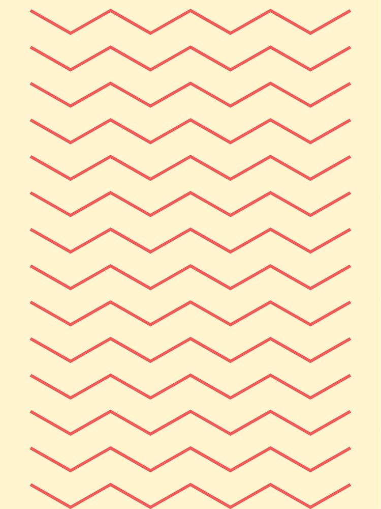 Minimalist Sea Red