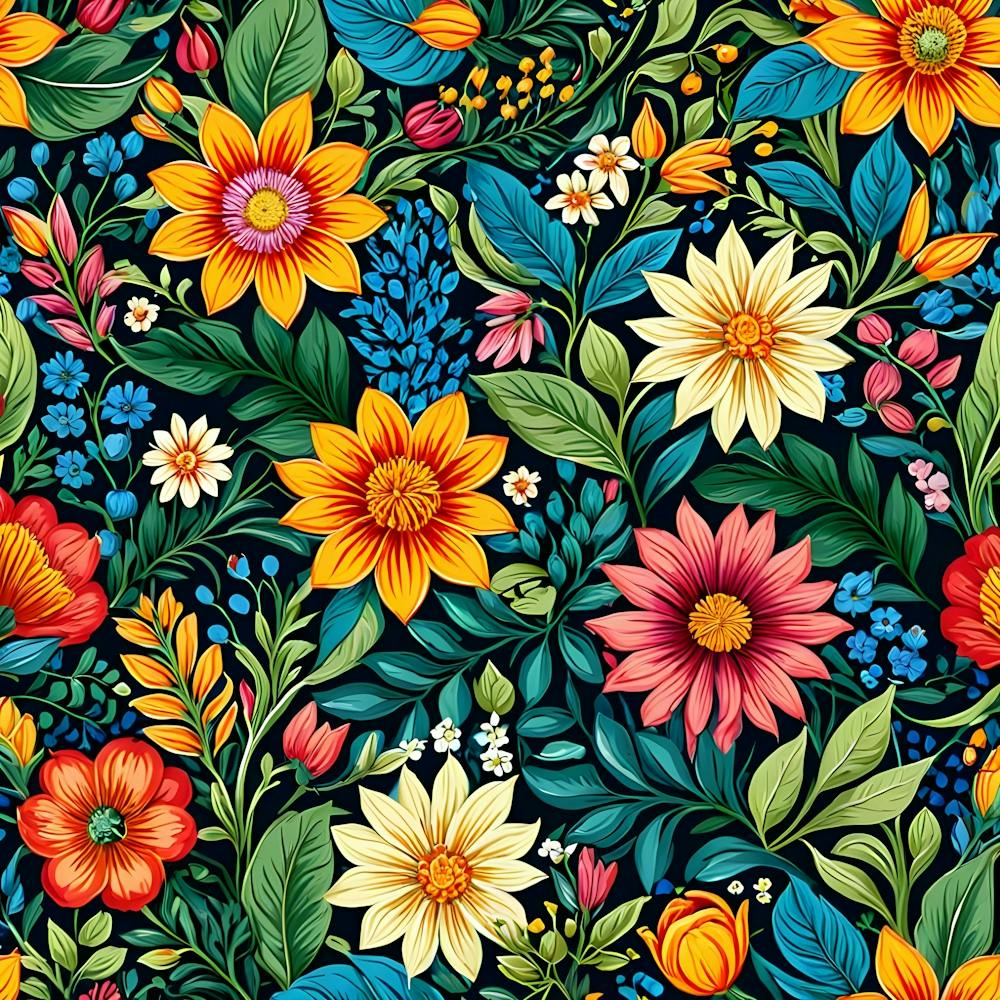 Floral Seamless Pattern 15