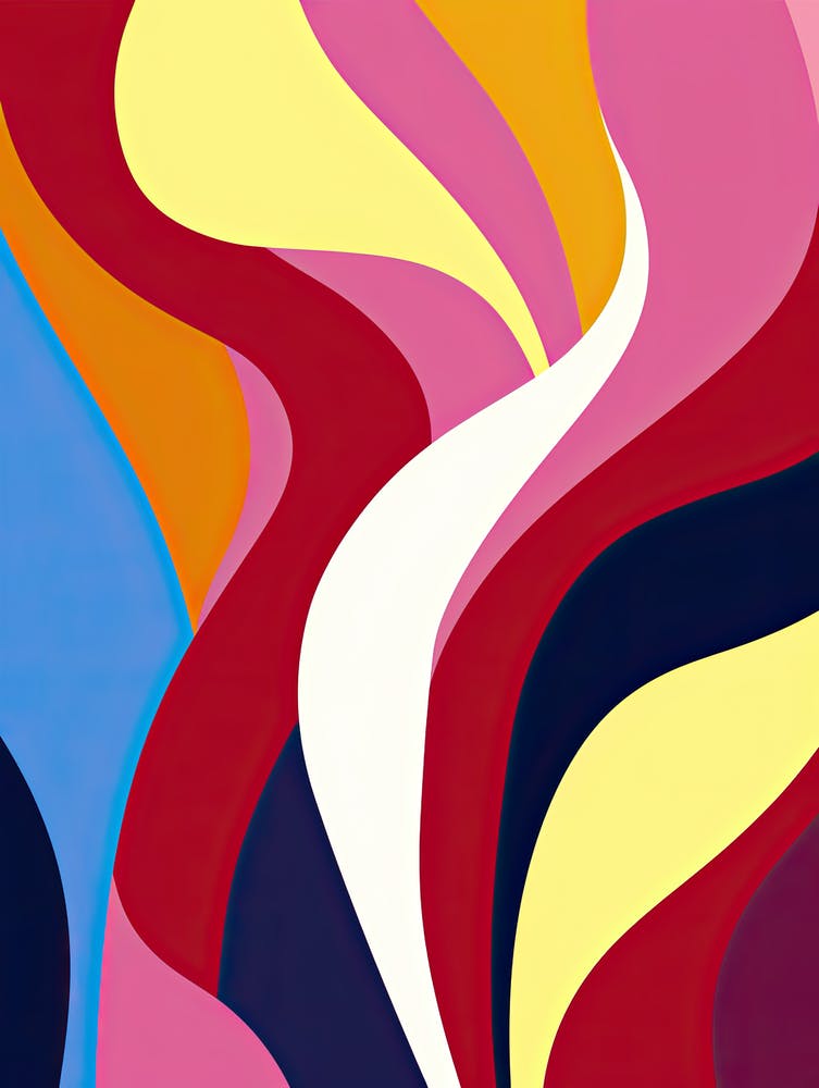 Abstract Painting 2, Inspired by Matisse