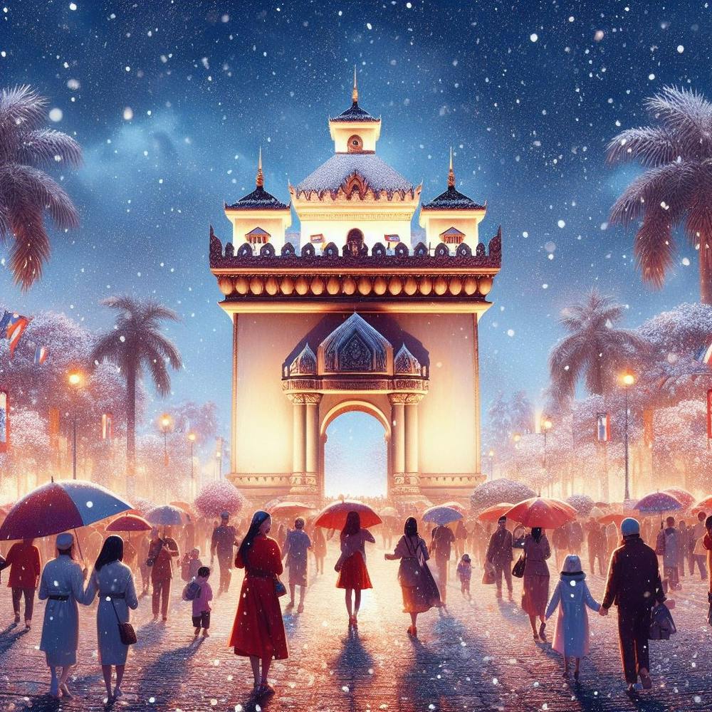 Christmas In Laos