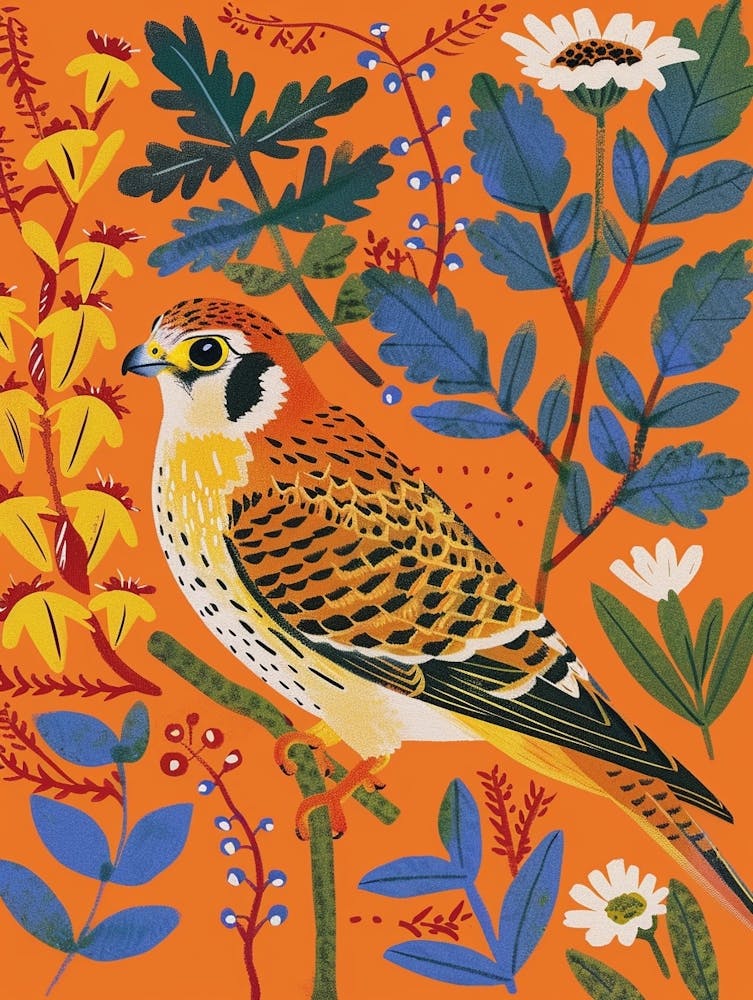 Spring Birds American Kestrel 1