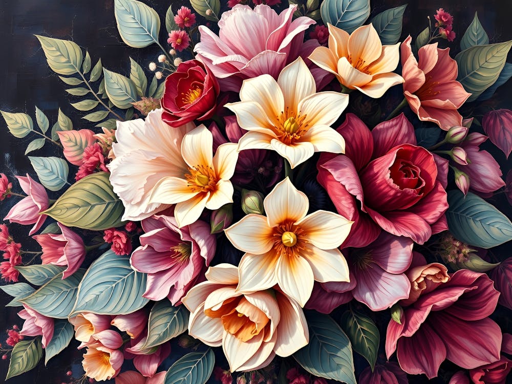 Bouquet Of Flowers 13