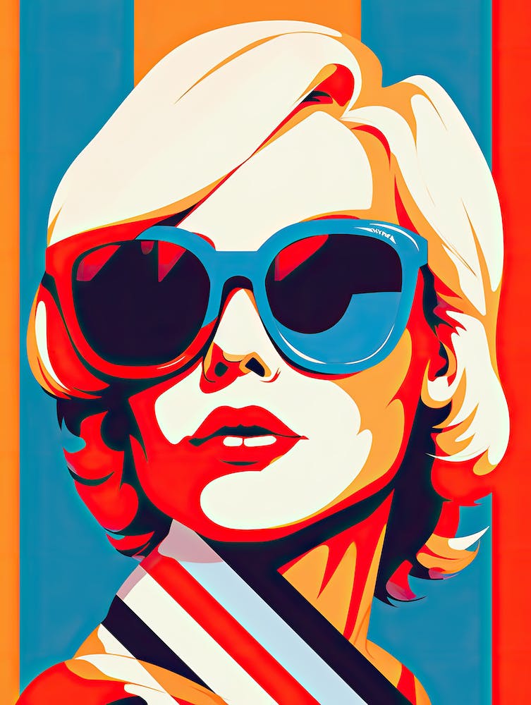 'Sunshine Girl' Pop art