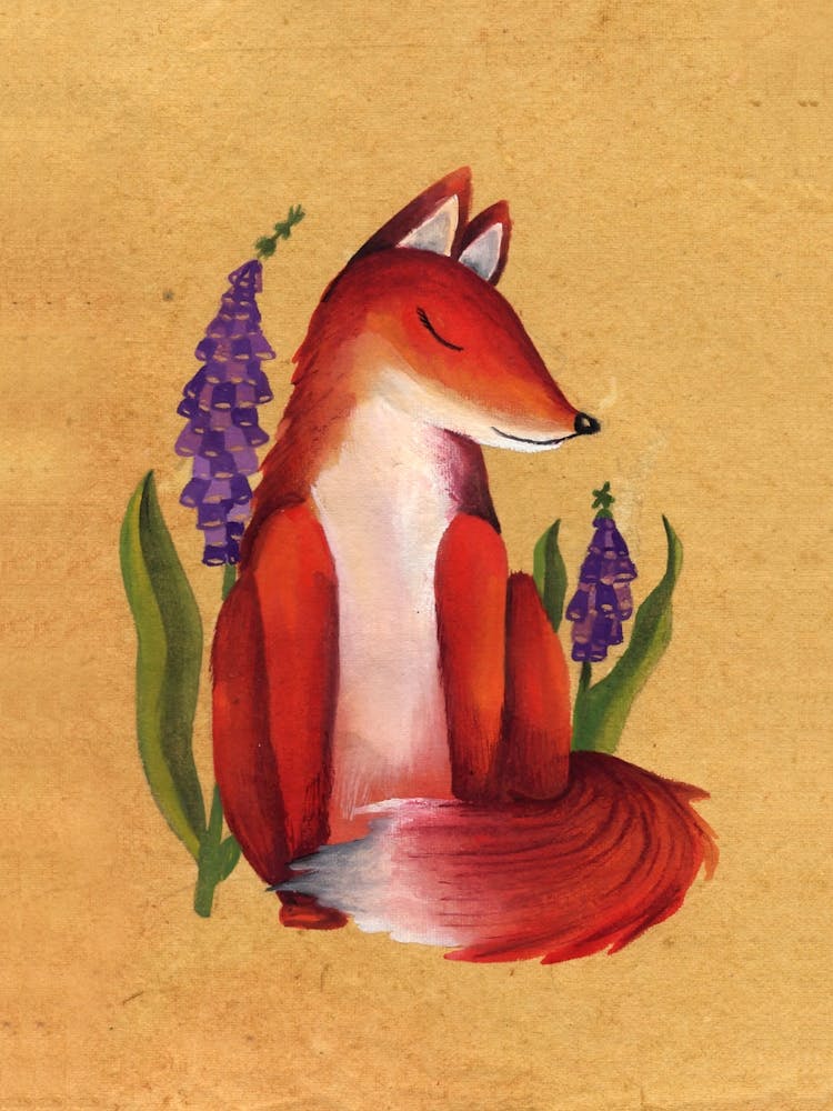 Animal Spirituel Renard Roux